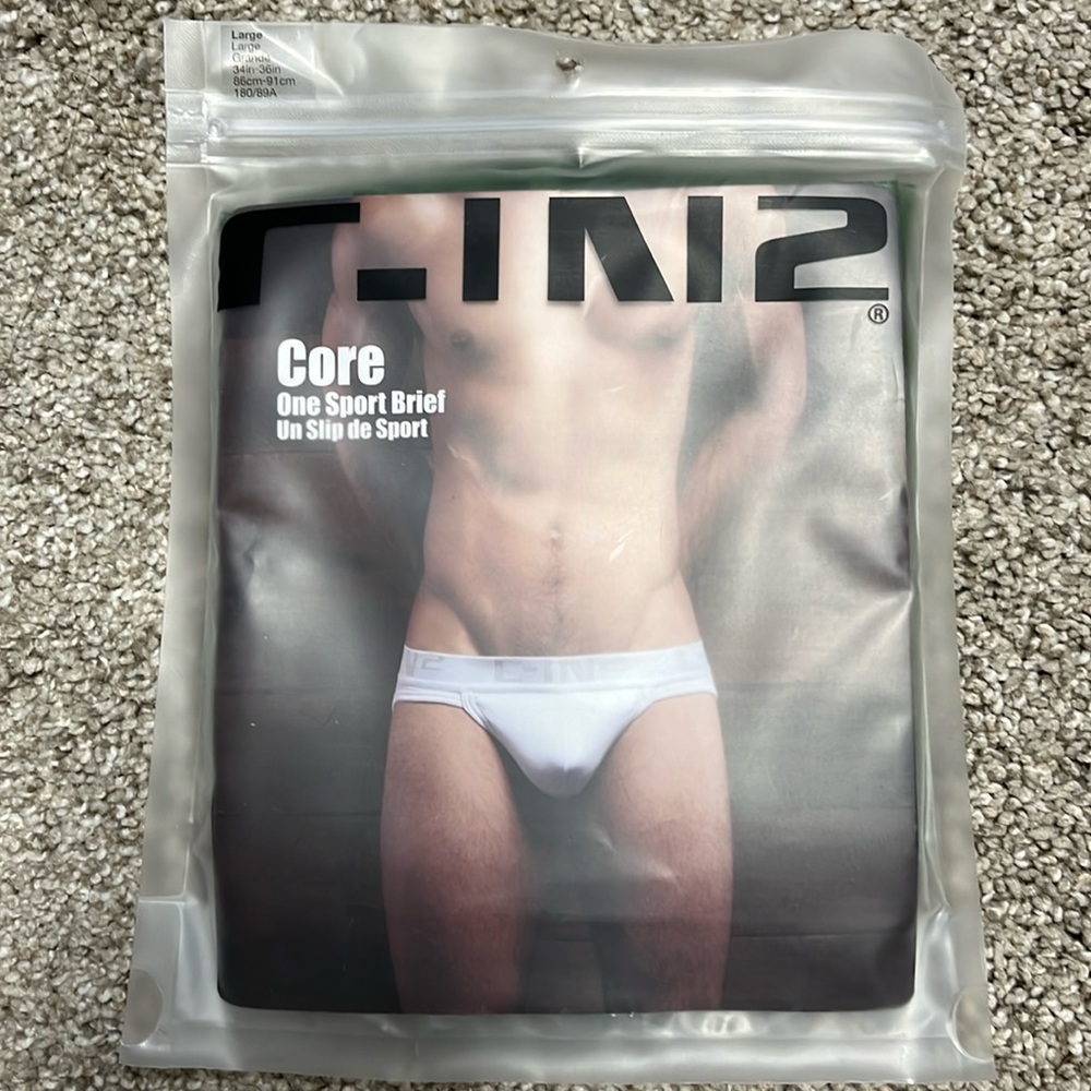 NWT, C-IN2 Core Sport Brief, Large